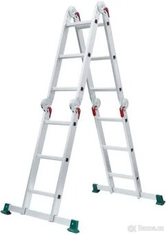 Parkside multifunkční žebřík 4x3 (NOVÝ) - 9