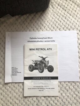Čtyřkolka FactoryTeam 90ccm - 9