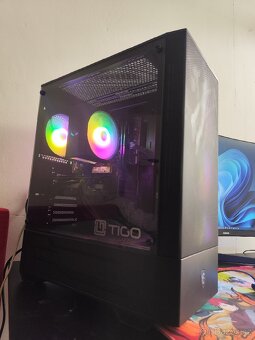 HERNÍ PC MSI TIGO R5 5500 RTX 4060 8GB 32GB RAM ZÁRUKA - 9