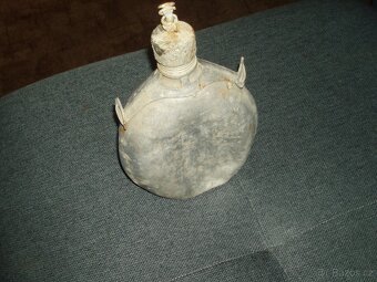 válečná al polní láhev - nečištěno - viz foto - 9