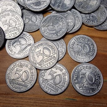 Německo- 50 pfennig 1920,21,22 - 9