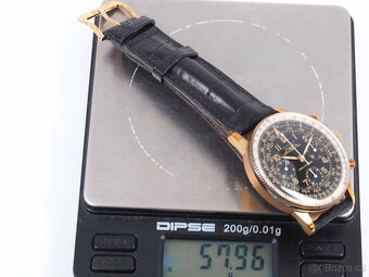 Breitling Navitimer 806 Chronograf 18k zlato ručně vinuté Ve - 9