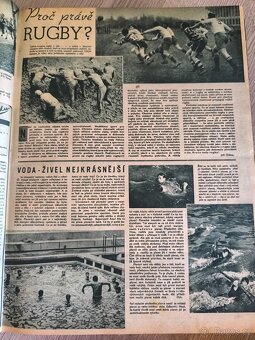 Zviazané športové časopisy Ruch, ročník V., rok 1950 - 9
