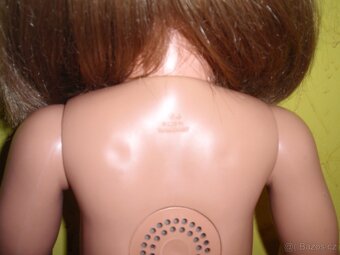 Stará značená panenka v původních šatech a botách - 9