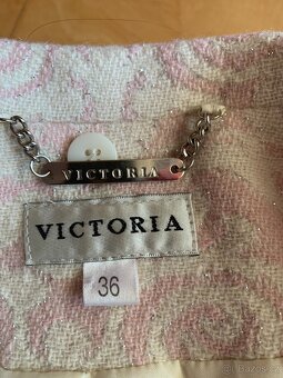 dámský vlněný značkový kabát -  vel.36 - 9