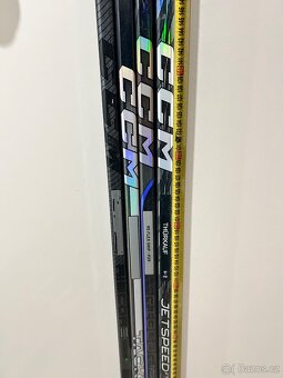 HOKEJKY ĽAVAČKY CCM XF PRO + FT5 PRO + TRIGGER 6-9 PRO - 9