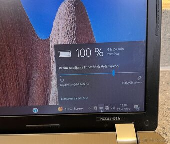 HP ProBook 4535s / AMD A6-3400M / 8GB RAM / 256GB SSD /15.6 - 9