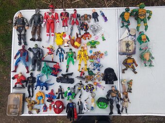 Figurky star wars,wrestling,marvel,dc,želvy ninja - 9