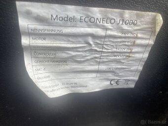 Elektrický Skútr Econelo J1000 - 9