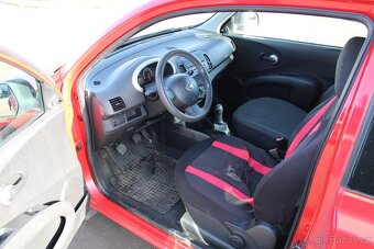 Nissan Micra 1,2i 48KW, KLIMA, STK 12/2026, r.v. 2010 - 9
