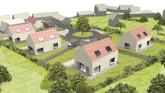 Prodej st. pozemků 4.428 m2 pro 5 – 7 RD u Ml. Boleslavi. - 9