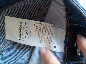 Dsquared džiny vel 52 pas90+ elastan/muž - 9