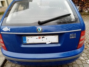 Škoda Fabia 1.4 combi benzín rok. výroby2004 - 9