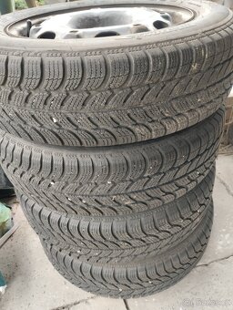 4x obutá zimní pneu Škoda Fabia 1 165x70xR14 - 9