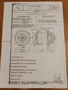startér let. motoru Luftwaffe, Fl 32833-11, WW2 - 9