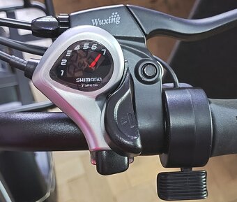 Elektrické skládací kolo FAT BIKE ALUMINIUM rám 500W motor - 9