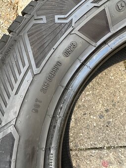 Použité letní pneu: 215/70/R15 c - 4 kusy - 9