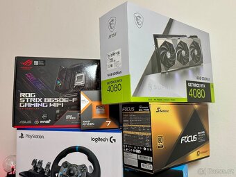BRUTÁLNÍ HERNÍ PC R7 7800X3D/32GB RAM/RTX 4080/2TB SSD - 9