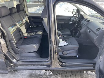 VW CADDY MAXI 2,0 TDI 103kw 7míst Tažné 2014 - 9