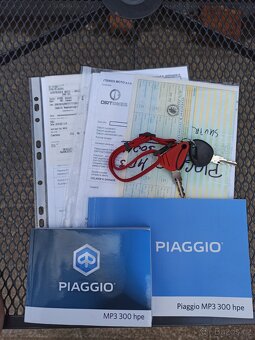 Piaggio MP3 HPE 300 Sport, koupeno jako nové v ČR - 9