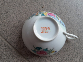 Čínský porcelán kávová/čajová souprava - 9
