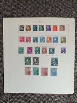 Sbírka známek "Protektorát Čechy a Morava 1938-45" - 9