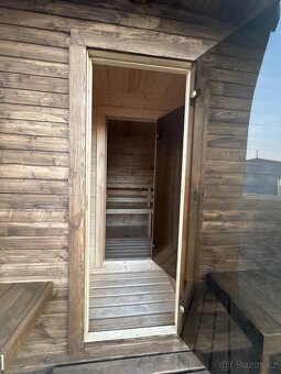 ZAHRADNÍ SUDOVÁ SAUNA QUADRO 340 cm 3QL - 9