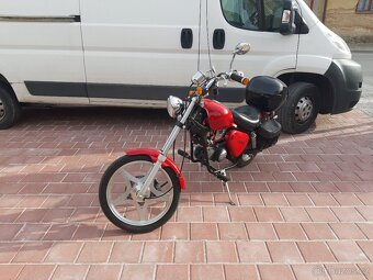 Babetta po velké přestavbě na Choppera - 9