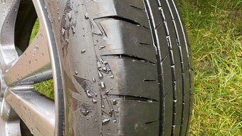 Originální alu disky Mazda R18 vč. letních pneu TOP stav - 9
