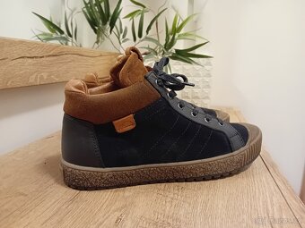 Bellamy dámské kotníkové boty vel. 37/37,5 celokožené - 9