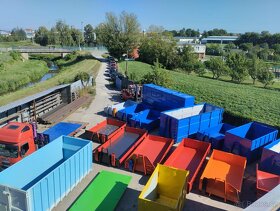 Prodám řetězový kont.,mulda,vanu vodotěsný s víky - 9