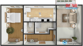 Pronájem bytu 2+kk, 52 m², Nové Město na Moravě, ul. Drobnéh - 9