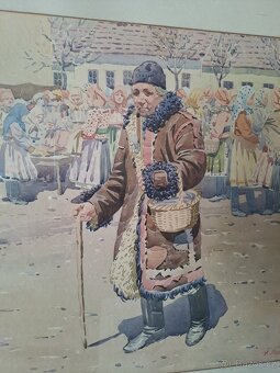 Vladimír Štěpánek-akvarel 2x - 9
