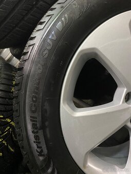 5x105 R17 7J ET38 Opel Mokka + 215/60 R17 96H Zimné - 9