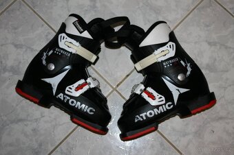 lyže Stockli 100 cm , lyžaky Atomic - 9