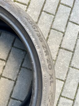 Použité letní pneu: 255/35/R20 XL- 4 kusy. - 9
