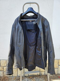 Kožená Harley Davidson bunda TRIPLE VENT 4XL - 9