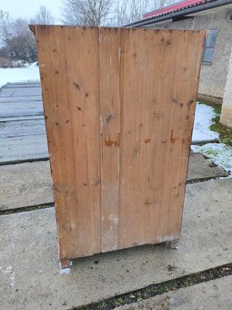 Starožitná 4šuplíková vařenka na chalupu - 9