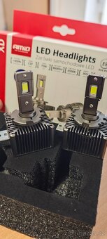LED žárovky D3S AMiO, 8600LM, 6000K, CAN-BUS, 2 KS - 9
