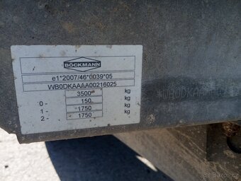 Třístranný sklápěč 3500 kg - 9