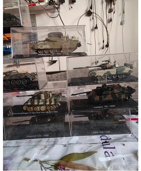Modely tanků a jiné vojenské techniky 1/72 - 9