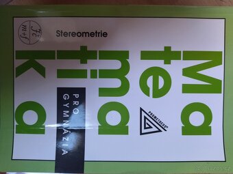 Učebnice - matematika, čeština, biologie, dějepis, zeměpis - 9