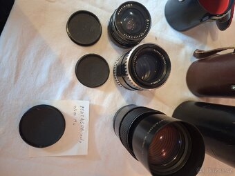 Praktica mtl 3 + mtl 5 + super tl +příslušenství - 9