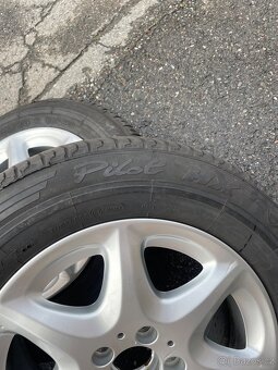 Alu kola Mercedes-Benz + letní pneu Michelin Pilot HX 225/60 - 9
