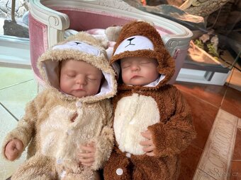 Realistická Reborm miminka dvojčátka - 9